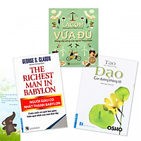 Combo 3 quyển: Người Giàu Có Nhất Thành Babylon + Lagom – Vừa Đủ – Đẳng Cấp Sống Của Người Thụy Điển + Đạo – Con Đường Không Lối (Tặng kèm bookmark danh ngôn hình voi)