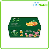 Thùng 24 Chai Nước Trái Cây TH True Juice Cam Tự Nhiên 350ml (350mlx24)