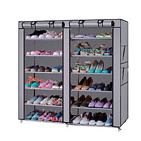6 Tier Shoe Rack Shoe Shelf Non Woven Storage Closet Organizer Cabinet