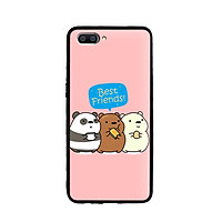 Ốp lưng mẫu đẹp cho điện thoại Realme C1 - Lưng cứng viền dẻo - 02093 7792 BF03 - Hàng Chính Hãng