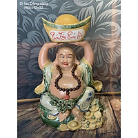 Tượng Di Lạc đồ phong thủy thủ công chuẩn Bát Tràng