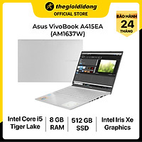 Laptop Asus A415EA i5 1135G7/8GB/512GB/14"F/Win11/(AM1637W)/Bạc - Hàng chính hãng