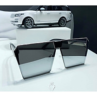 Kính râm Mắt vuông oversize thời trang cao cấp cho Nam + Tặng tuavit Kính Xinh mini