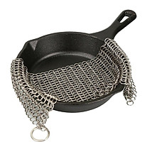 Gang Cleaner thép không gỉ Chainmail bếp Công cụ Pan Scrubber chống gỉ