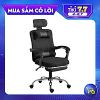 Ghế lưới văn phòng, ghế gaming chân xoay cao cấp ngã 135 độ Mẫu B300 BLACK ( hàng nhập khẩu)