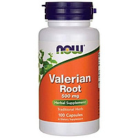 Viên Uống Bổ Sung Thảo Dược Now Valerian Root (Valeriana officinalis) 500mg