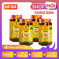 Bộ 4 Mật Ong Thiên Nhiên 5 Sạch Honeyboy 1kg