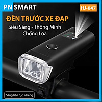 Đèn trước xe đạp siêu sáng, sạc USB HJ-047
