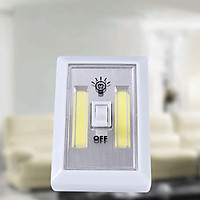 LED COB Closet Light with Switch Wall Wireless Mount Under Cabinet Shelf Shed Kitchen Garage
