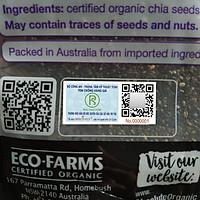 Túi Hạt Chia Tím Organic Úc (1kg)