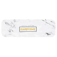 Tree Bird Pattern Coaster Rectangular Quick-drying Non-slip Diatom Mud Soap Mat Garden Kitchen Dining Table Decoration