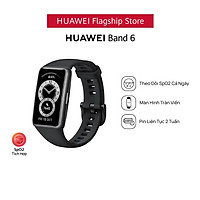 Vòng Đeo Tay Thông Minh HUAWEI Band 6 | Theo Dõi SpO2 Cả Ngày | Màn Hình Tràn Viền | Pin Liên Tục 2 Tuần | Hàng Chính Hãng