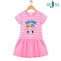 Đầm Bé Gái Tay Ngắn 100% COTTON MEEJENA️14-38 kg️MEEJENA️ - 1839