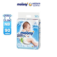 Tã/Bỉm Dán Cao Cấp Moony Size NB90/S84/M64/L54