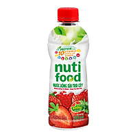 Nước uống Sữa trái cây Nuti hương Dâu chai 300ml NTD01TI NUTIFOOD