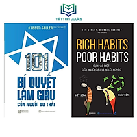  Combo 2 Cuốn: 101 Bí Quyết Làm Giàu Của Người Do Thái + Rich Habits - Poor Habits Sự Khác Biệt Giữa Người Giàu Và Người Nghèo - BIZBOOKS x MinhAnBooks