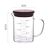 Cốc Thủy Tinh Có Vạch Chia Định Lượng 350ml, 500ml, 1000ml