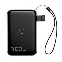 Pin dự phòng tích hợp sạc nhanh không dây 10.000 mAh Mini S (10W Wireless, 18W PD/ Quick Charge 3.0) Baseus - Hàng chính hãng
