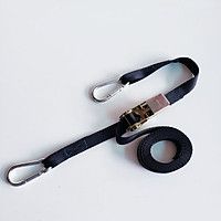 Dây chằng hàng bản 25mm 6 mét móc carabiner