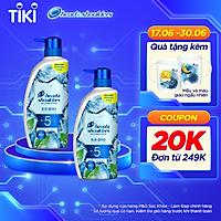 Combo 2 Dầu Gội HEAD & SHOULDERS Sub-Zero Băng Lạnh 0 Độ 800ml