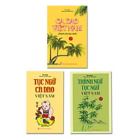 Sách - Combo 3 cuốn Thành ngữ, tục ngữ và ca dao Việt Nam - ndbooks