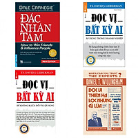 Combo Sách Kỹ Năng Sống Bán Chạy Nhất: Đắc Nhân Tâm + Đọc Vị Bất Kỳ Ai - Áp Dụng Trong Doanh Nghiệp + Đọc Vị Thiên Hạ Lọc Những Cú Lừa + Đọc Vị Bất Kỳ Ai - Để Không Bị Lừa Dối Và Lợi Dụng (Tặng Bookmark Hoa Lá)