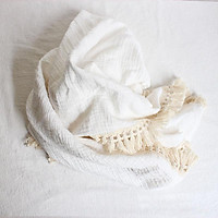 1 Máy Tính Cho Bé Cotton Tua Rua Cho Bé Chần Gòn Chăn Cũi Quấn Bé Ins Bé Đạo Cụ Chụp Ảnh Cho Trẻ Em