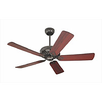 Quạt trần cánh gỗ Kim Thuận Phong NP07 (Nâu đậm) (Hàng chính hãng)