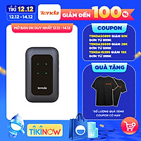 Bộ phát Wifi di động 4G LTE Tenda 4G180 - Hàng Chính Hãng