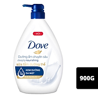 Sữa Tắm Dưỡng Thể Dove Dưỡng Ẩm Chuyên Sâu Chai 900Ml