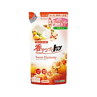 Nước giặt xả khử mùi, làm mềm vải Lion 720g (Hương hoa trái dịu ngọt - Túi refill)