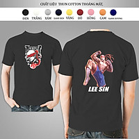Áo thun unisex, áo phông Nam nữ tay ngắn cổ tròn Liên Minh Leesin phá cách, thoáng mát, mẫu siêu hot 2021