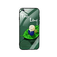 Ốp Lưng Kính Cường Lực cho điện thoại Iphone 6 Plus / 6s Plus - Tĩnh Lặng