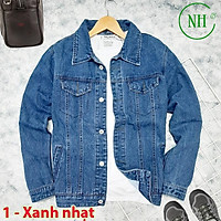 Áo khoác jean nam cá tinh trẻ trung - NH Shop