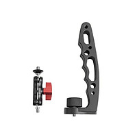 Gimbal Stabilizer Versatile Handle Hand Grip Extension Rod Holder Aluminum Alloy with Mini Magic Arm Strap Compatible