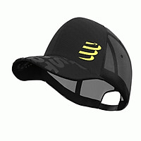 Nón Thể Thao lưỡi trai Compressport Trucker Cap - Black Edition 2019 - Unique, Màu Đen