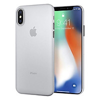 Ốp lưng iPhone X Spigen Air Skin - Hàng chính hãng
