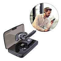 Bluetooth Headset Earpiece Noise Cancelling Headphones for Business Driving