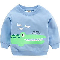 New Arrival Baby Boys Girls Sweatshirts Spring Autumn Children Long Sleeves Crocodile Red Top Kids Clothes