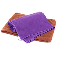 Car kisses large 2 with fine fiber car wash car towel thickening type (160CM * 60CM) coffee color / purple