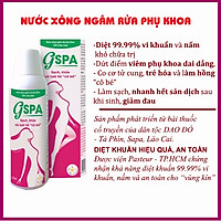 Nước xông ngâm rửa phụ phu GSPA - Dứt điểm viêm phụ khoa dai dẳng, giảm đau, nhanh hết sản dịch, tăng co cơ tử cung, rẻ hóa và làm hồng vùng kín