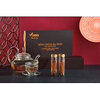 Đông Trùng Hạ Thảo Venus (Sấy Thăng Hoa) Nhộng Trùng Thảo - Hộp 10 Gram (35 - 50 con) Loại Cao Cấp - Giúp tăng cường đề kháng, nâng cao sức khỏe tim mạch