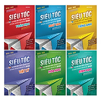 Combo 6 Cuốn Mega 2020 – Siêu Tốc Luyện Đề THPT Quốc Gia: Toán – Văn – Anh – Lý – Hóa – S