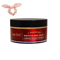 Kem Trắng Da Toàn Thân Sữa Tuyết Ngày Và Đêm - Whitening Body Cream KBONE 100g - Tặng Kèm Cột Tóc Ngẫu Nhiên