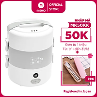 Hộp hâm nóng thức ăn Mishio MK182 inox 304 - Hàng chính hãng