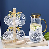 Bộ Bình Nước Thủy Tinh Chịu Nhiệt Cao Cấp BN05