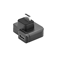 3.5mm / USB-C Audio Adapter ABS Black Microphone Converter for DJI OSMO Action