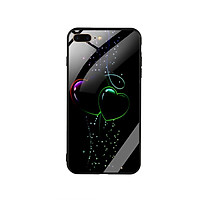 Ốp Lưng Kính Cường Lực cho điện thoại Iphone 7 Plus / 8 Plus - Heart 12