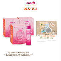 Combo 3 hộp nước uống Collagen Vitamin C sáng da InnerB Glowshot (50mlx6)