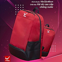 Balo thể thao Wika Pro 02 Chính Hãng , Balo bóng đá có ngăn đựng giày riêng biệt